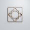 Ekena Millwork Extra Small Gypsum Decorative Fretwork Wood Wall Panels, Red Oak, 7 3/8"W x 7 3/8"H x 3/8"T WALW08X08X0375GYPRO - alternate 4